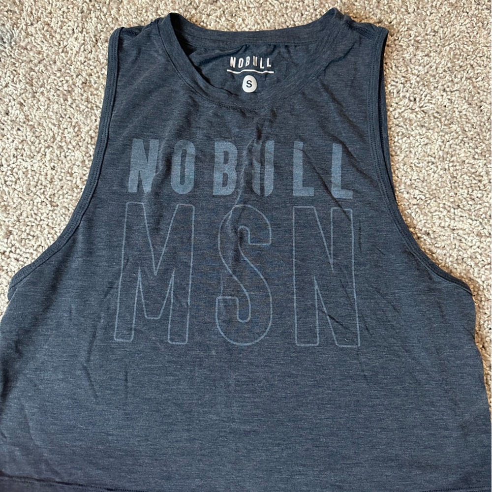 NOBULL Charcoal Sleeveless Top